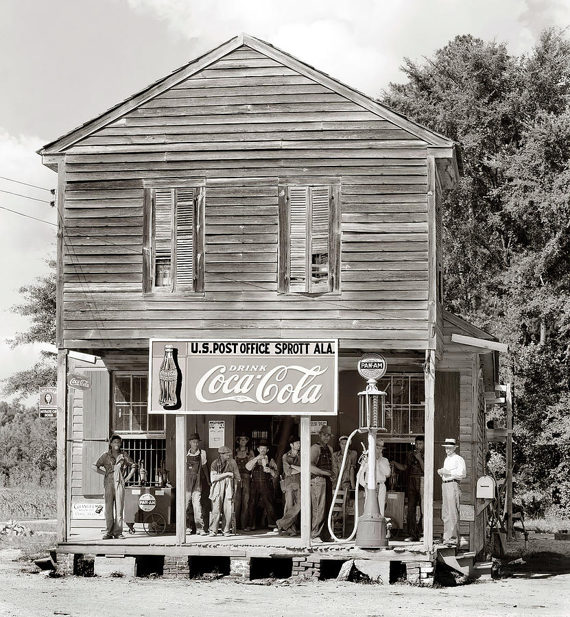 Crossroads Store Sprott Alabama 1935 Photograph by DK Digital