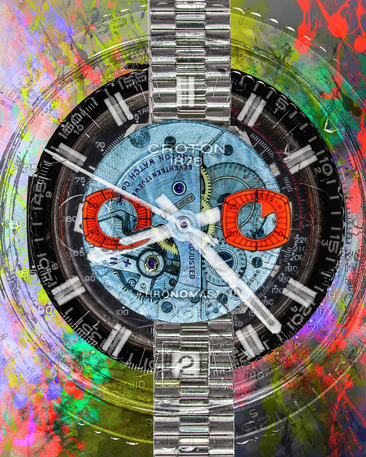 Croton Chronomaster Digital Art by Anthony Ellis - Fine Art America