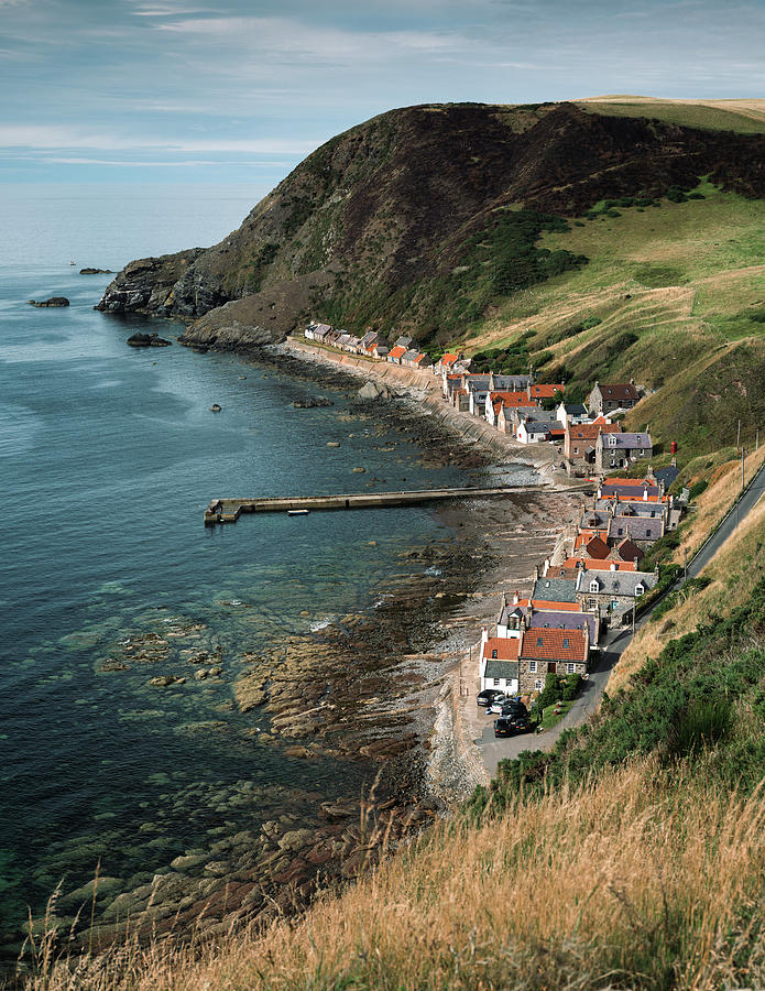 Architecture Photograph - Crovie by Dave Bowman