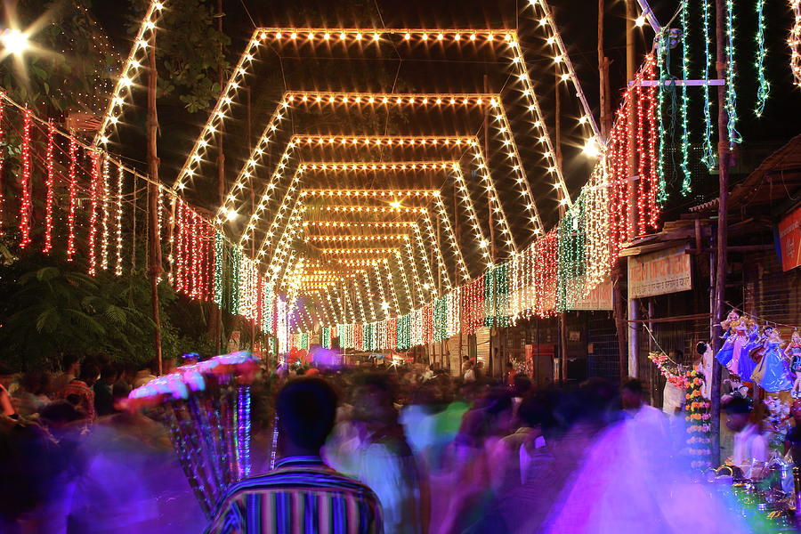 Crowd during festival time Photograph by Ameya M - Fine Art America