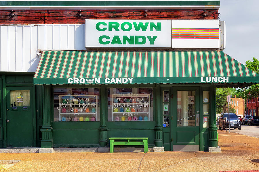 Crown Candy Kitchen - St Louis, MO Photograph by Susan Rissi Tregoning