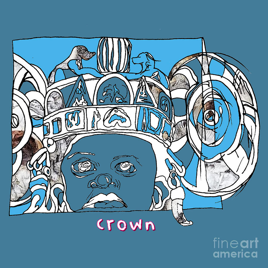 Crown Drawing by Carol Rashawnna Williams