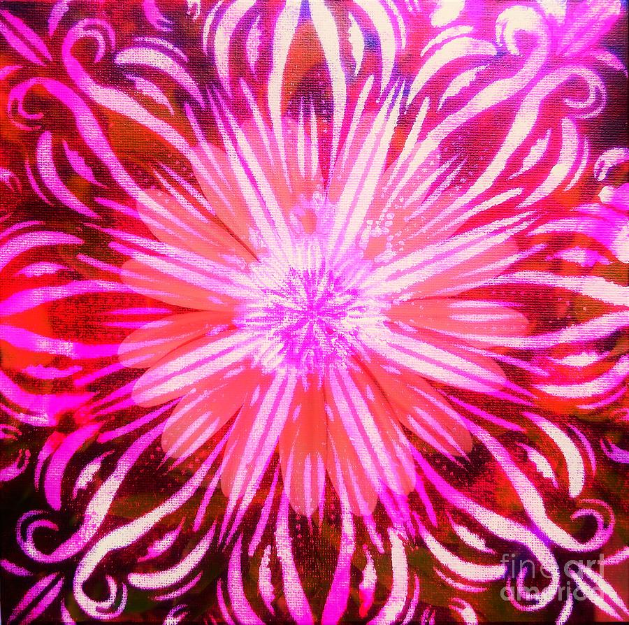 Crown Chakra Painting by Jacqueline McReynolds