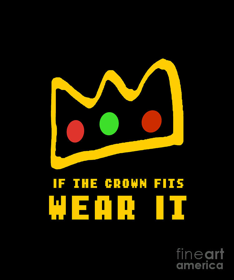 if the crown fits wear it - Crown merch - Dream smp merch Digital Art ...
