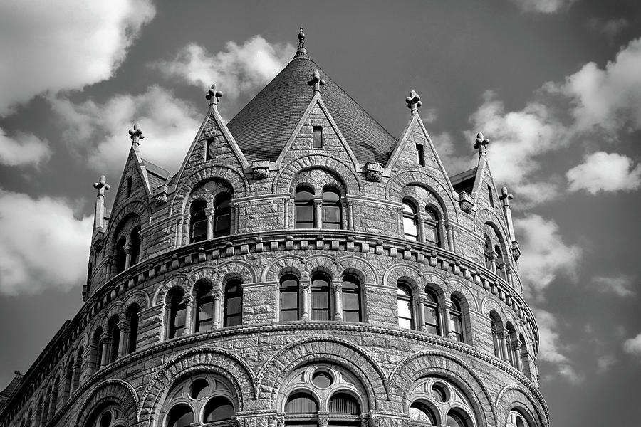 Crowned Building State Street Area Of Boston Massachusetts Photograph