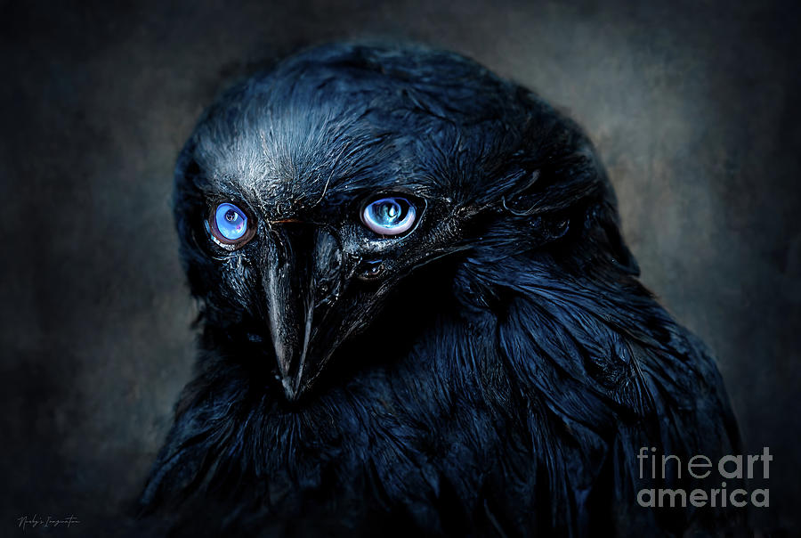 Crows and Raven Series-0031 Digital Art by Norbert Sulmann - Fine Art ...