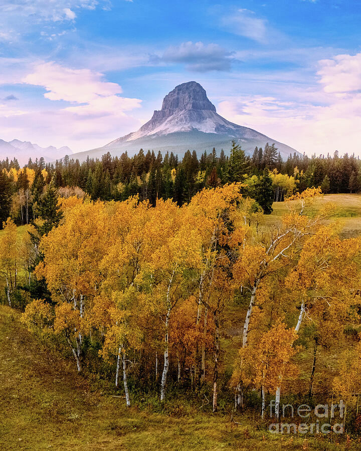 Crowsnest Mountain Photograph by Thomas Nay