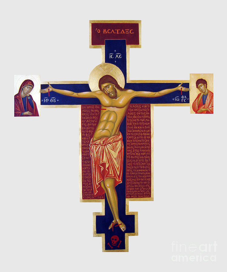 Crucifixion Icon Photograph by Munir Alawi