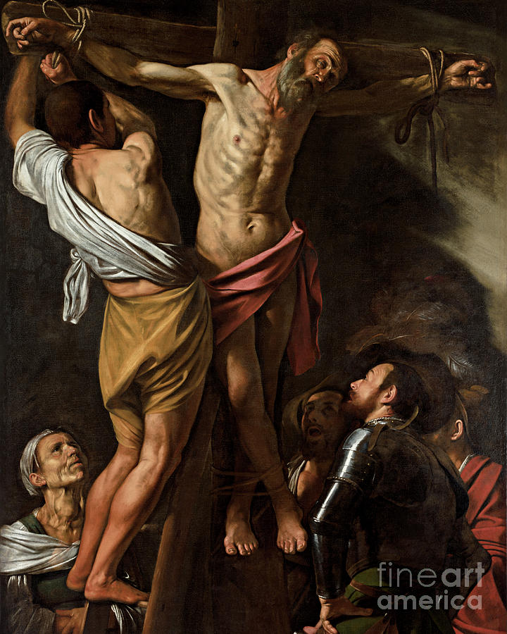 Crucifixion of St. Andrew - CZCAN Painting by Caravaggio