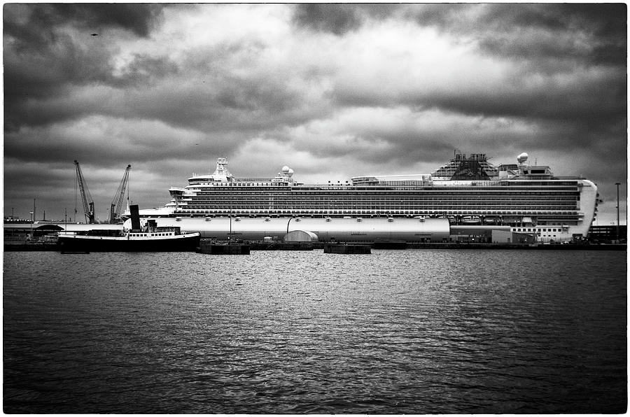 Cruise Ship Drama Photograph by Lenny Carter