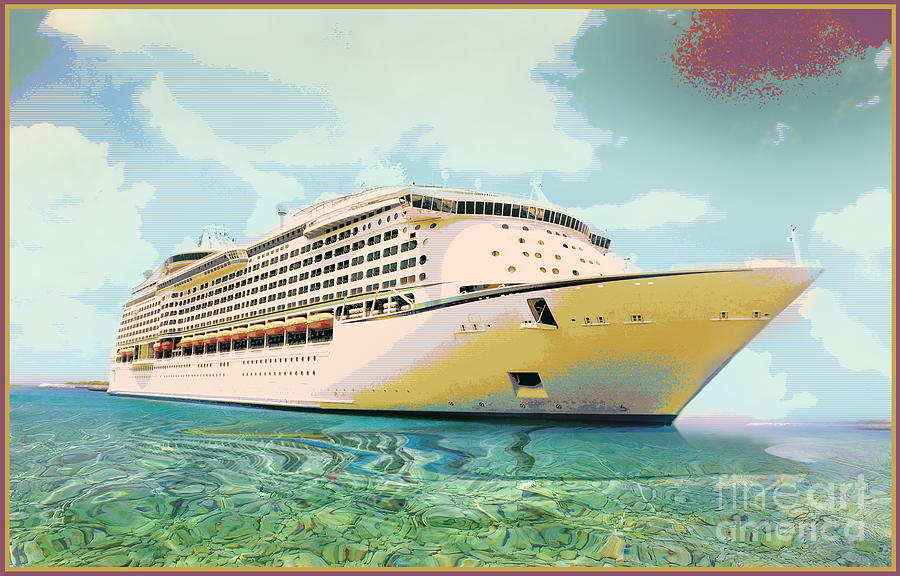 cruise ship art