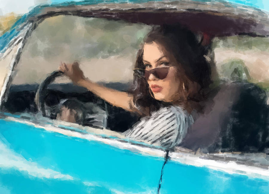 Cruising Painting by Gary Arnold