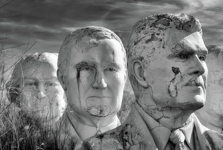 Crumbling Patriots  Photograph by Susan Rissi Tregoning