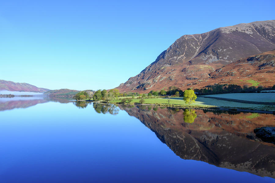 Crummock Water Reflections Photograph by Roy Pedersen