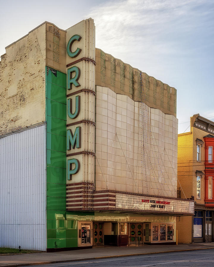 Crump Theatre - Columbus, Indiana Photograph by Susan Rissi Tregoning