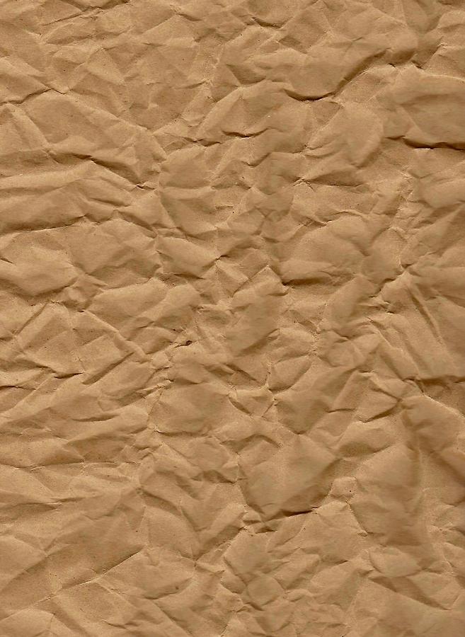 Crumpled Brown Paper by James Porter