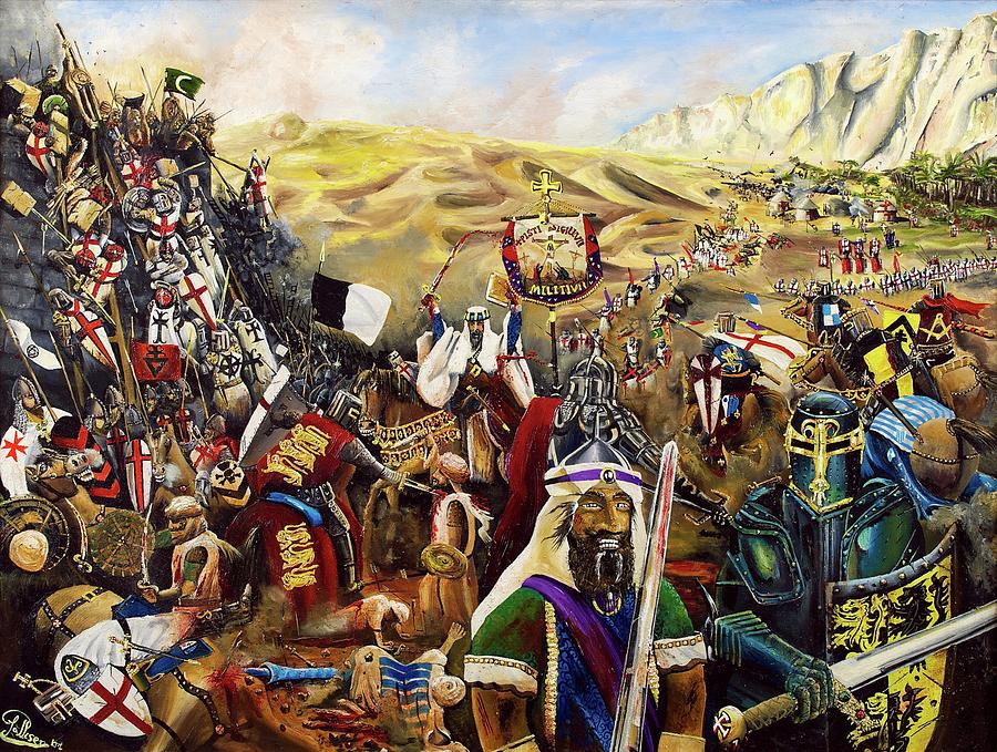 Crusades Painting by John Palliser