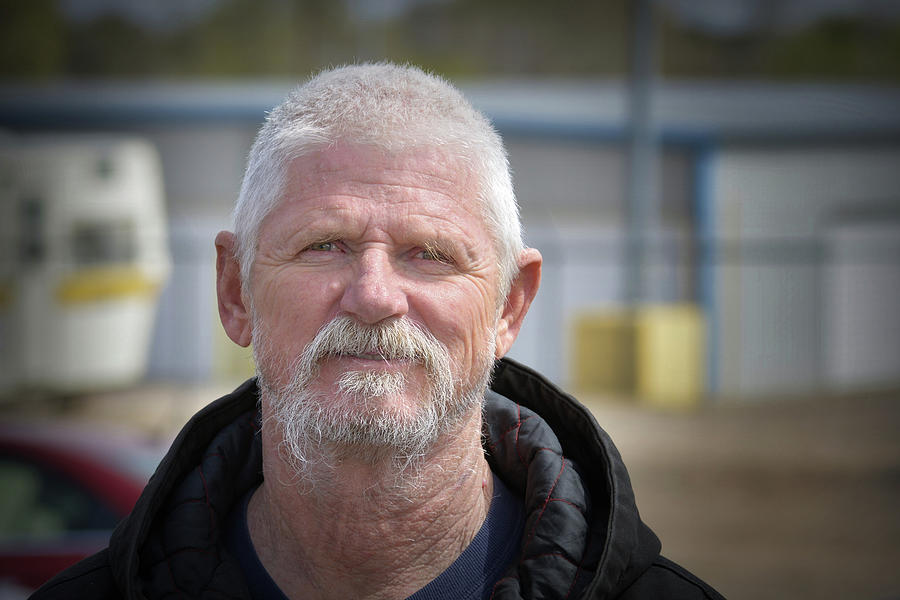 Crusty Biker Photograph by Mark Bell | Pixels