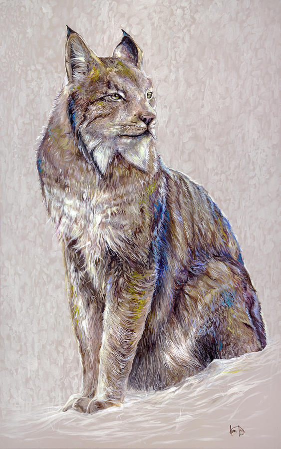 Wildlife Painting - Cruz by Averi Iris