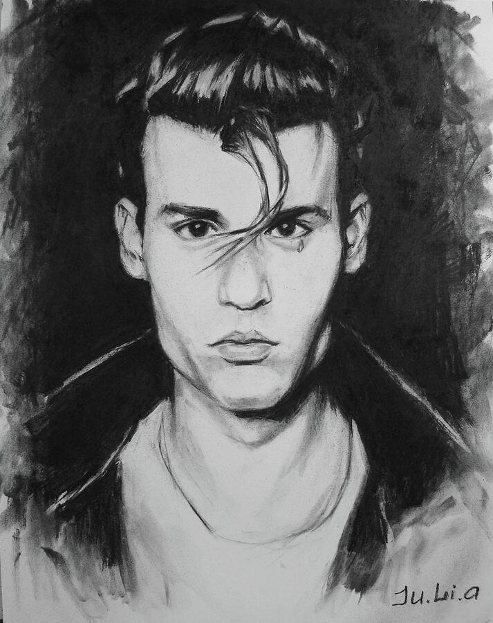 Crybaby Drawing by Julia Lihina Fine Art America