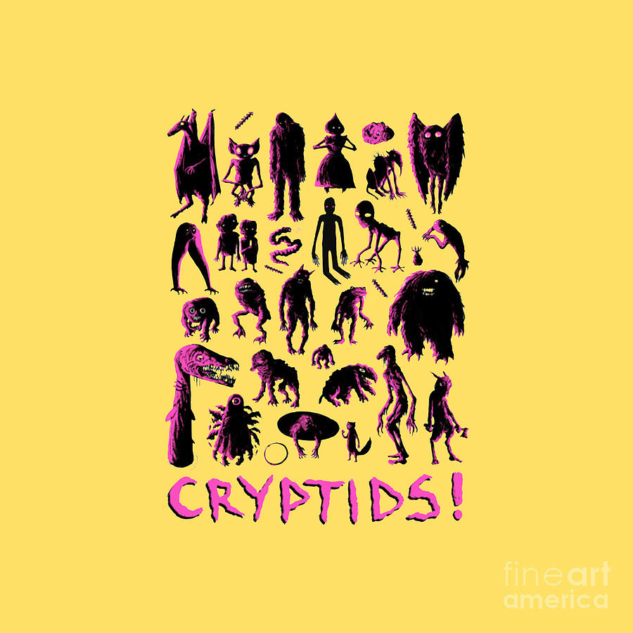 Cryptids Drawing by Clara Halima Farida | Fine Art America