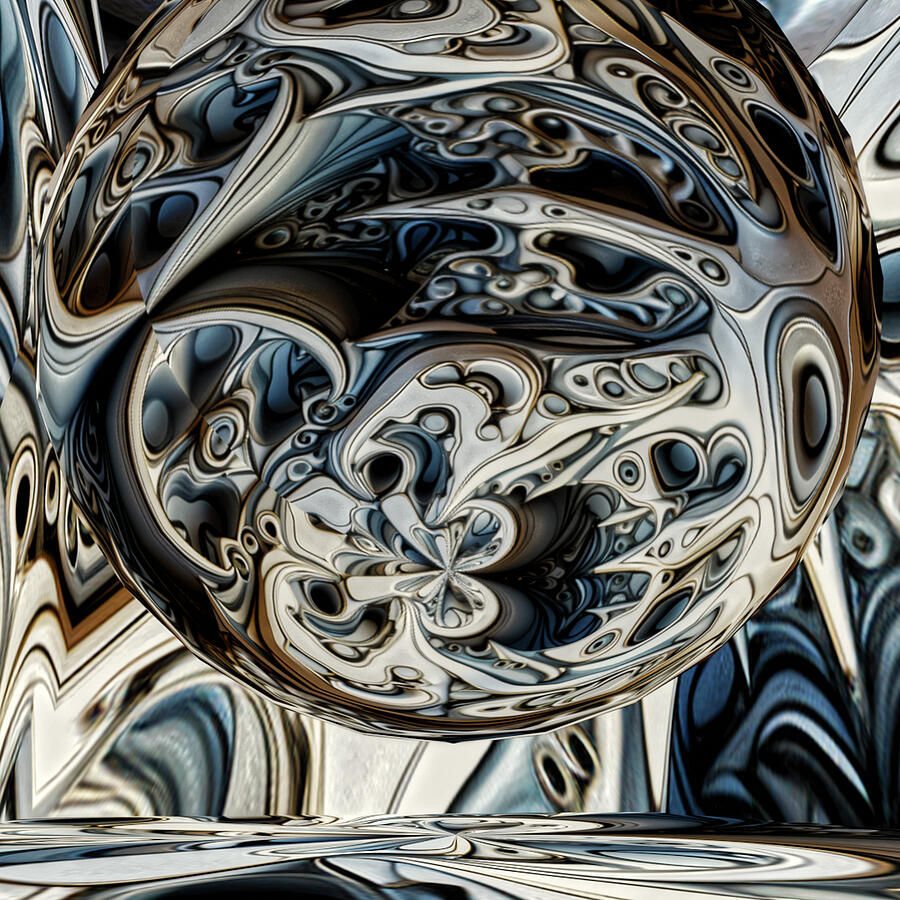 Crystal Ball Digital Art by Jeff Weiss Crystal Ball Digital Art by Jeff Weiss