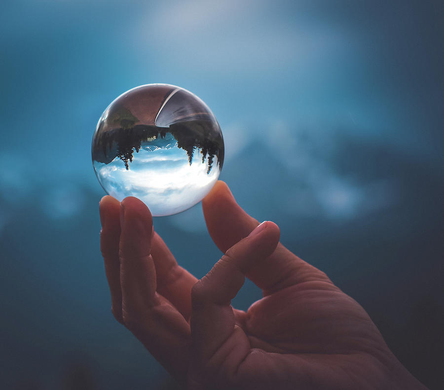 Crystal Ball Photograph by Tiffany Steiner - Fine Art America