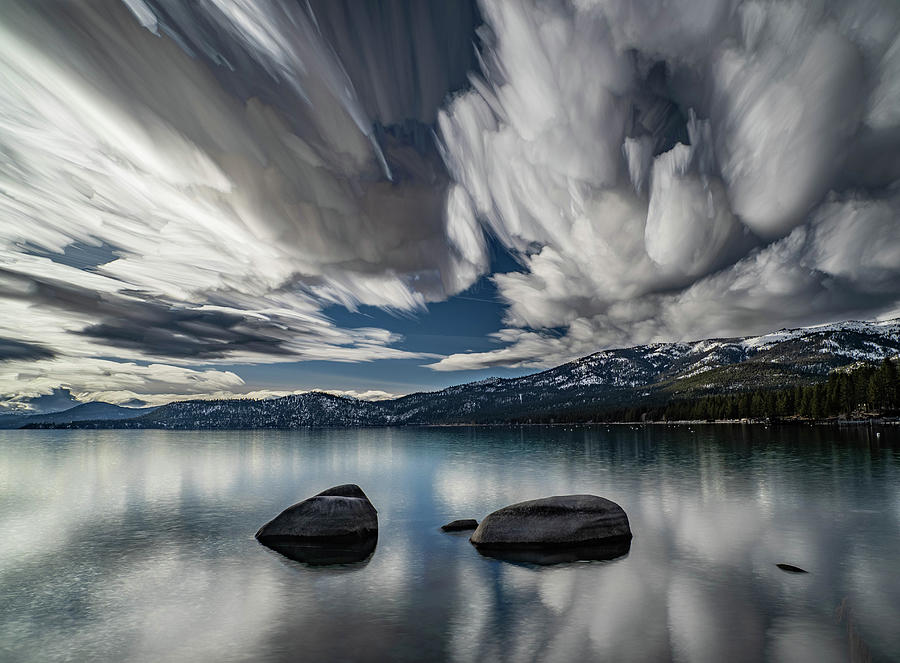 Crystal Bay Motion and stillness Photograph by Martin Gollery