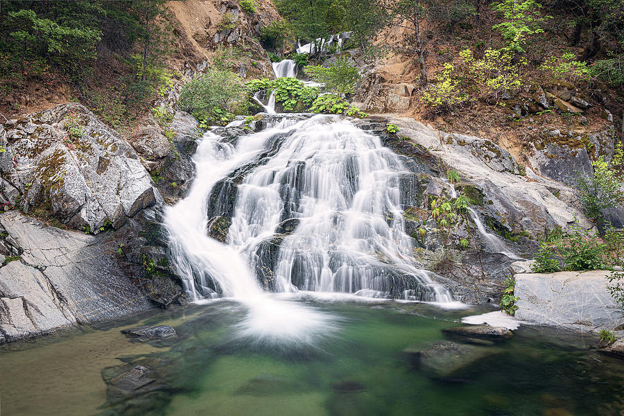 Crystal Creek Falls #3 Photograph by Gary Geddes