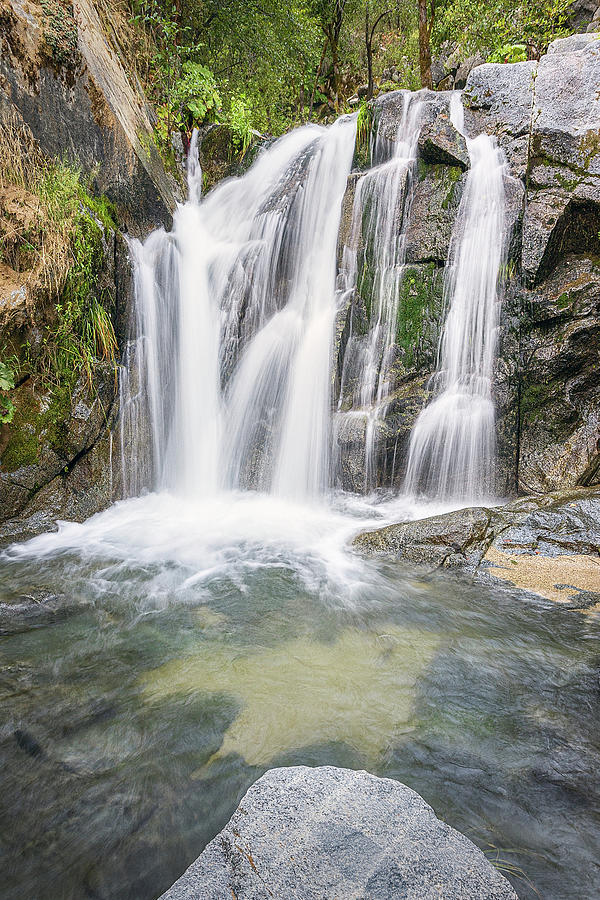 Crystal Creek Falls Upper Photograph by Gary Geddes