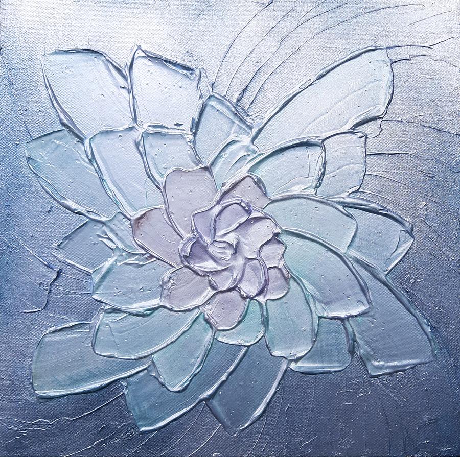 Rose Painting - Crystal flower by Bozhidara Stoeva - Georgieva