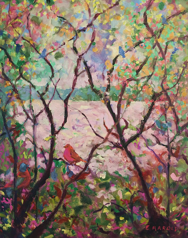 Crystal Haven Painting by Ellie Harold Fine Art America