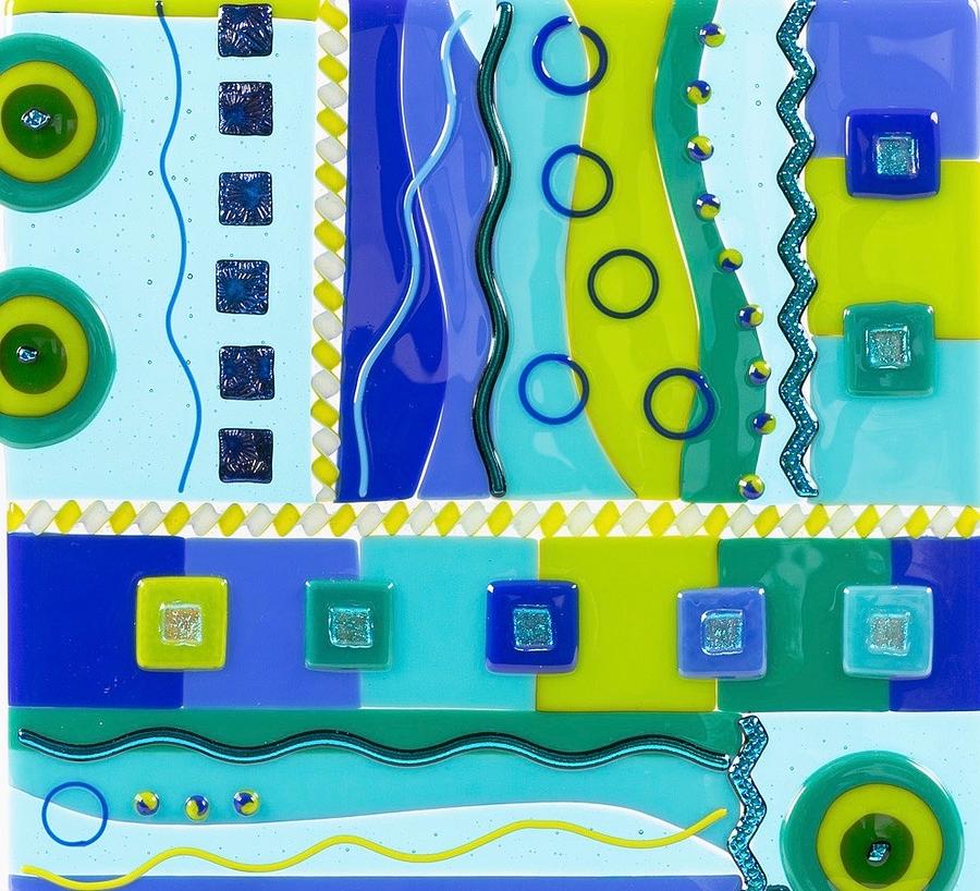 Glass Glass Art - Crystal by Jacki Cohen Glass Glass Art - Crystal by Jacki Cohen