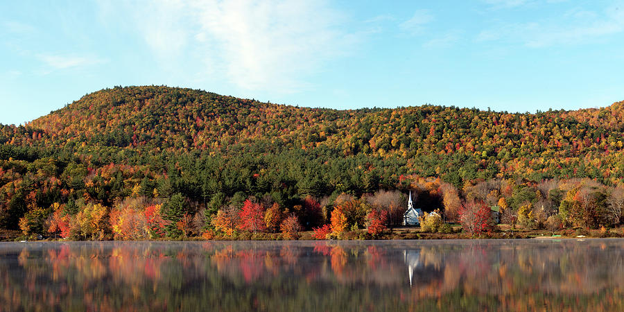 Crystal Lake in Eaton, New Hampshire Photograph by John Rowe