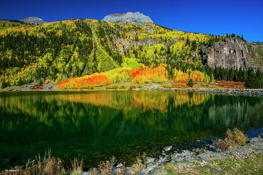 Crystal Lake, Ouray Colorado #9504 Photograph by Bob Augsburg - Fine ...