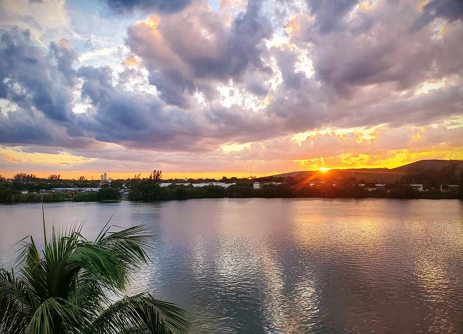 Crystal Lake Sunset Photograph by Nora Martinez