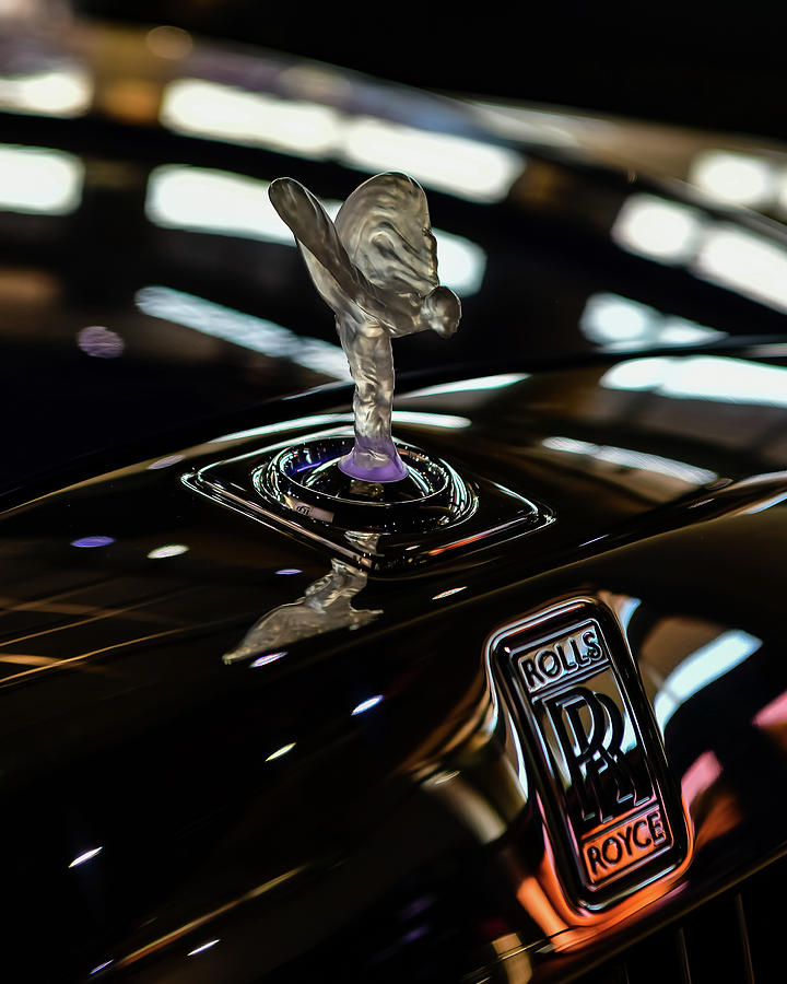 Crystal Rolls Royce Hood Ornament Photograph by Clyn Robinson - Fine ...
