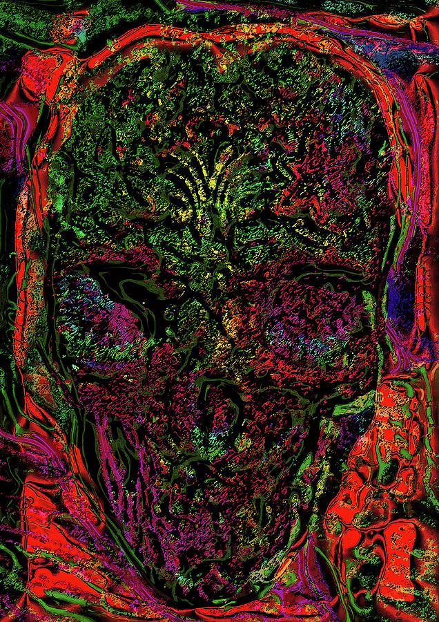 Crystal Skull. Digital Art