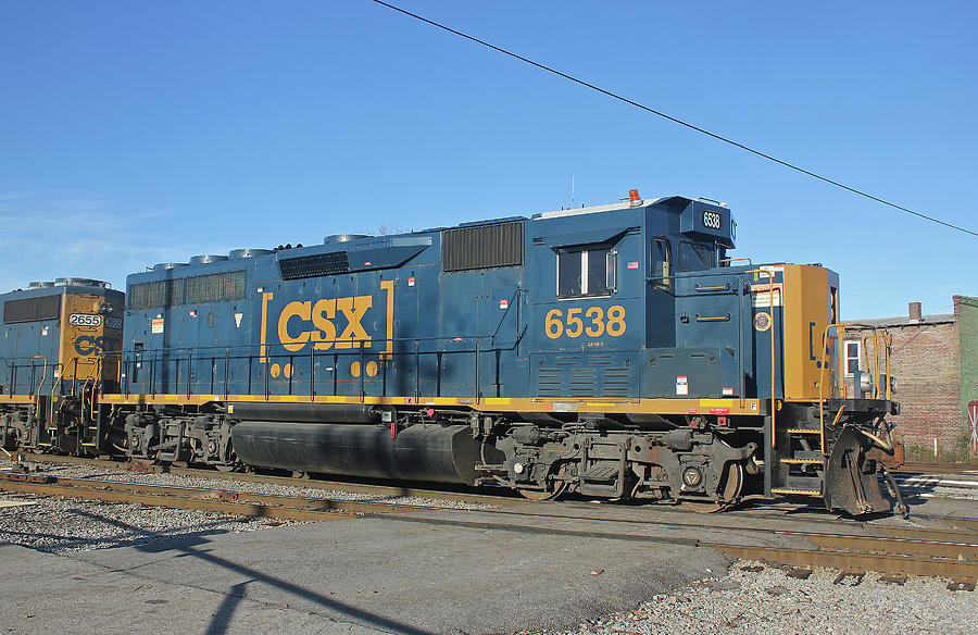 CSX 6538 Roster Shot Photograph by Joseph C Hinson - Fine Art America