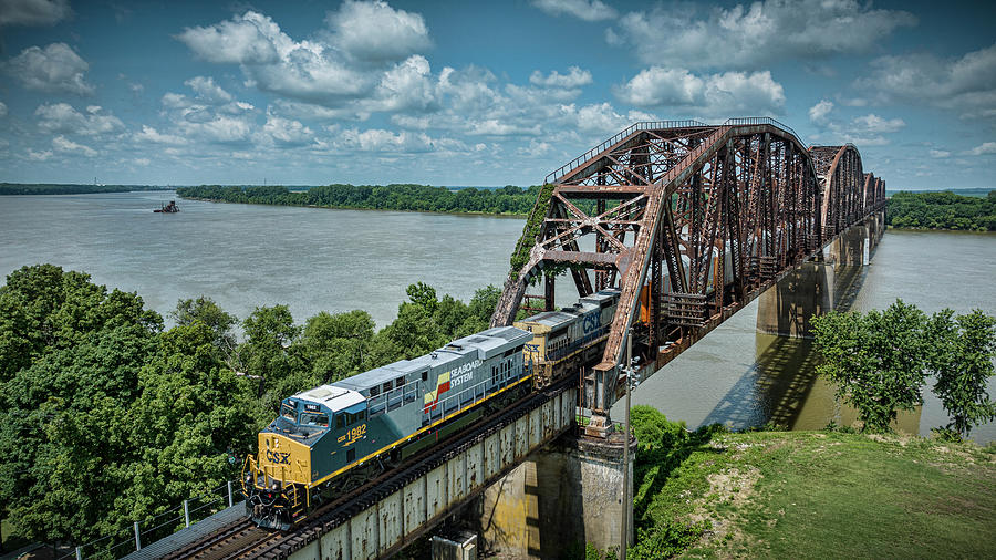 CSX Heritage Series The Seaboard System 1982 At Henderson Ky Photograph ...