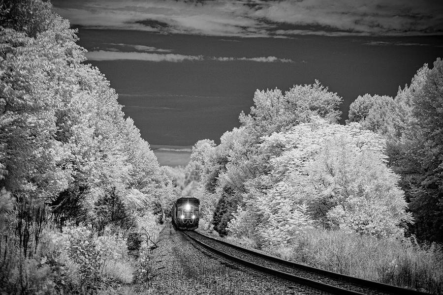 CSX Q503 southbound out of Mortons Gap KY Photograph by Jim Pearson