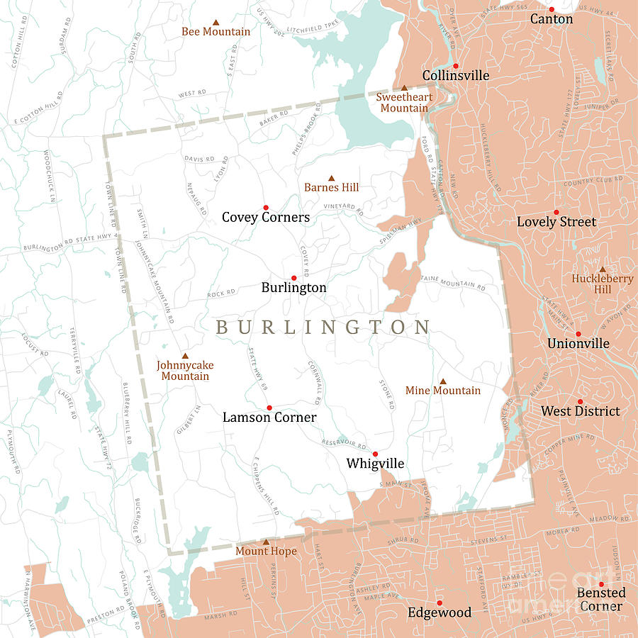 Burlington Ontario Map