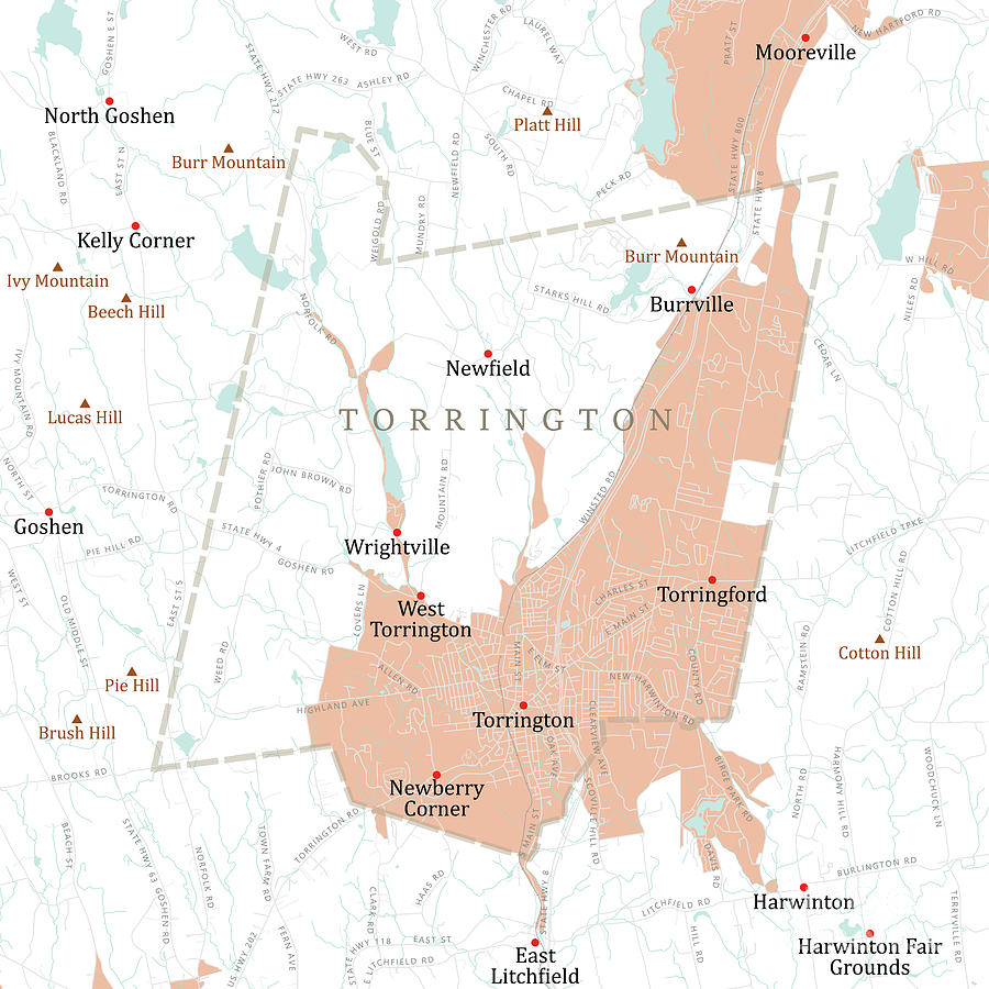 Torrington Ct Road Map at Cynthia Whelchel blog