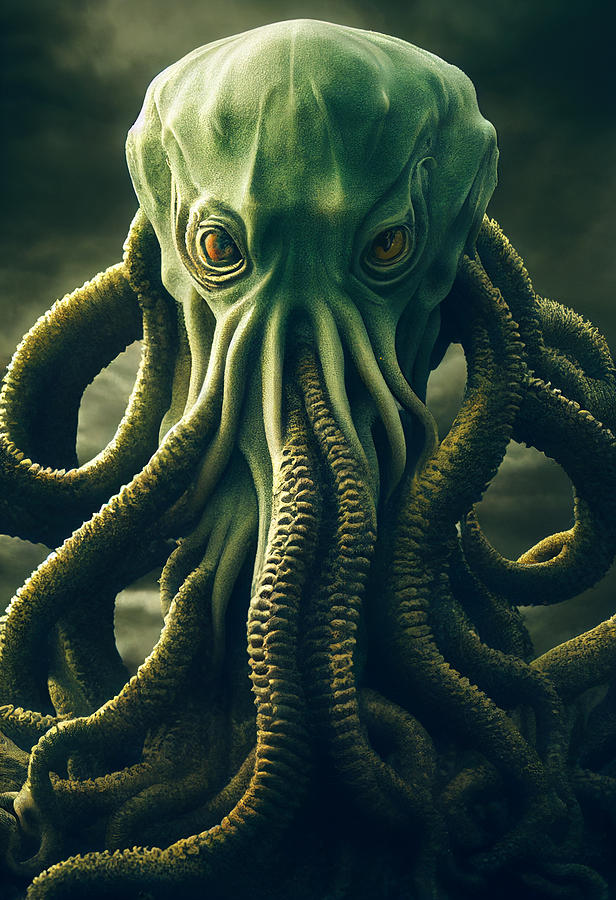 Cthulhu Digital Art by Aigen - Fine Art America