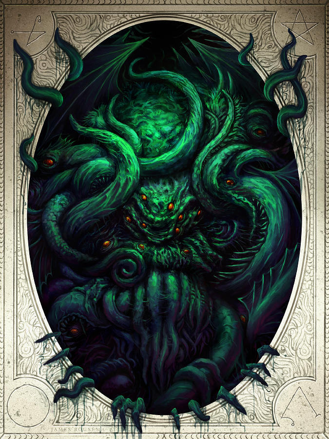 Cthulhu Digital Art by Indra Kreyzig - Pixels