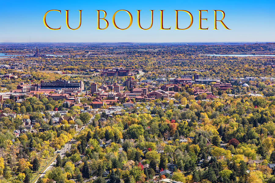 CU Boulder #2 Photograph by Lorraine Baum