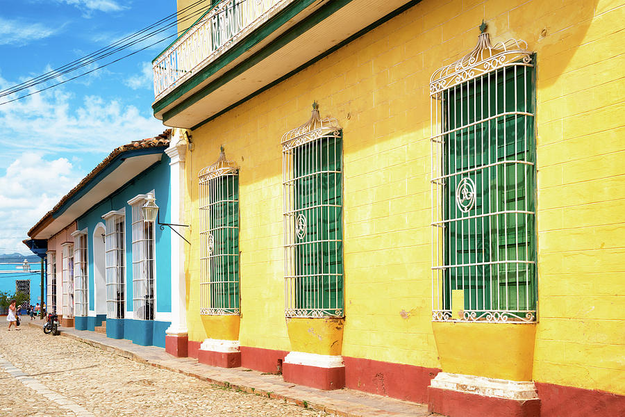 Cuba Fuerte Collection - Colorful Cuban Houses Photograph by Philippe ...