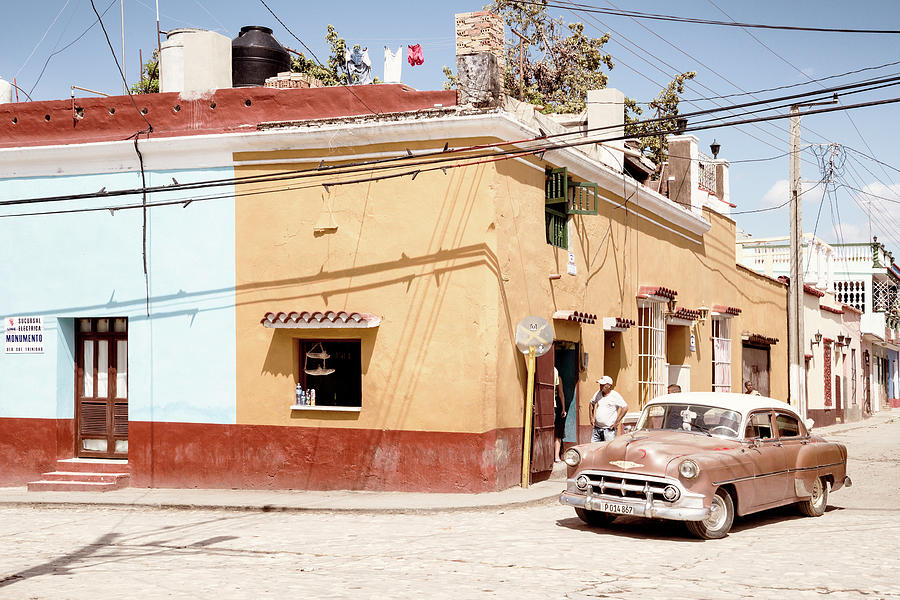 Cuba Fuerte Collection - Trinidad Street Scene Photograph by Philippe HUGONNARD