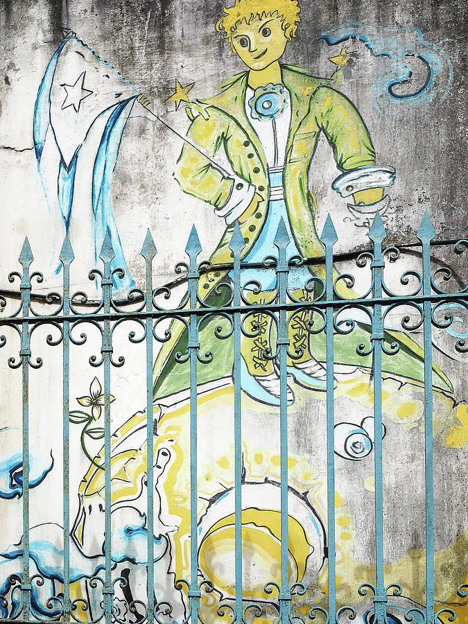 Cuba Street Art - The Little Prince  Photograph by Jo Ann Tomaselli