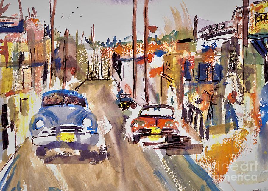 Cuba Streets painting  Painting by Patty Donoghue